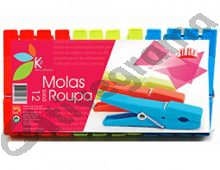 Molas para Roupa Pack12