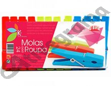 Molas para Roupa Pack24